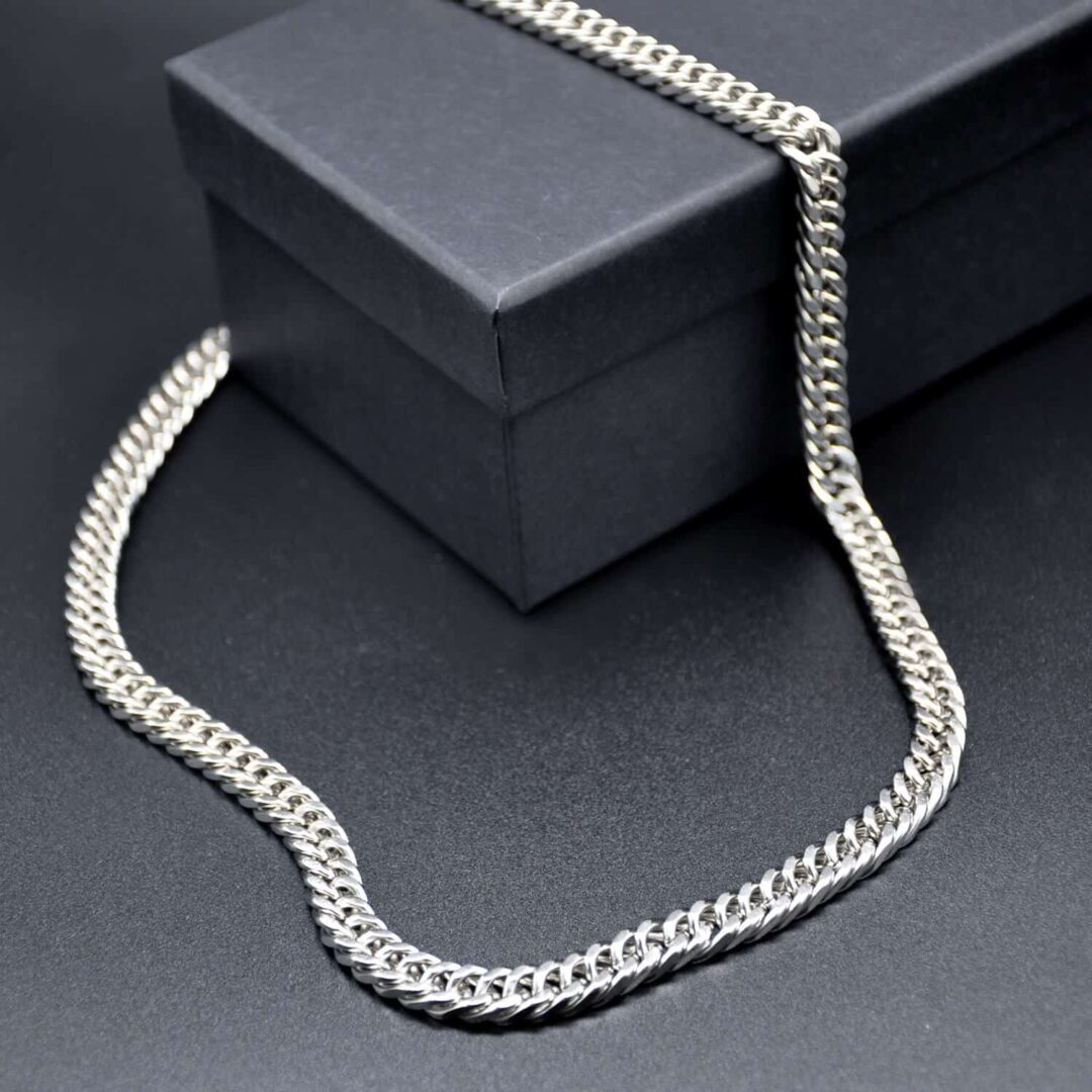 celik curb chain kolye model