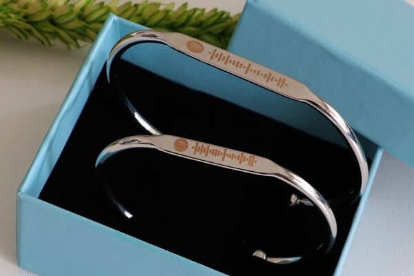 Kişiye Özel Barkodlu Spotify Bileklik