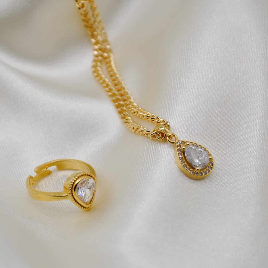 pure love diamond hediye seti kolye yuzuk pure love diamond hediye seti kolye yuzuk